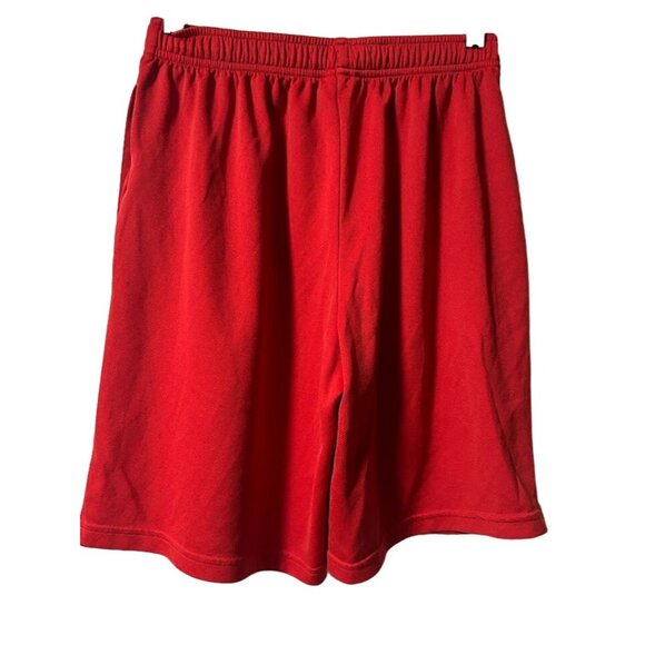Gymshark Mens Red Elastic Waist Sports Shorts S - Picture 7 of 7